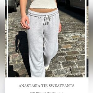 BRANDY MELVILLE Anastasia waffle sweatpants